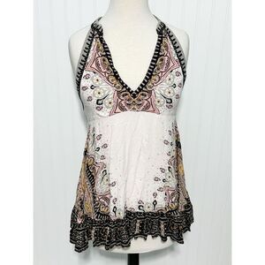 Free People Women's Steal The Sun Printed Tunic‎ Top Multi Small